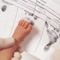 Baby footprint for birth certificate. Two Nebraska moms are fighting to have both of their names add...