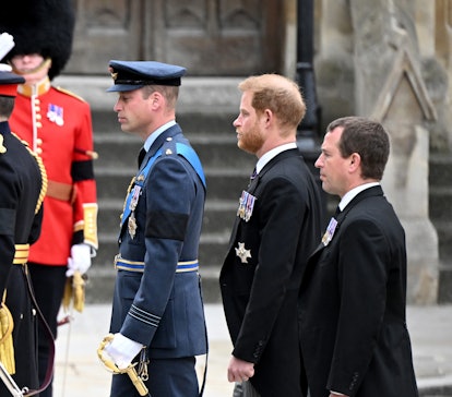 The photos of Princes William and Harry at the queen's funeral are moving.