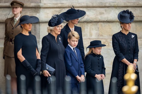 Prince George & Sophie Wessex Shared A Sweet Moment At The Queen’s Funeral