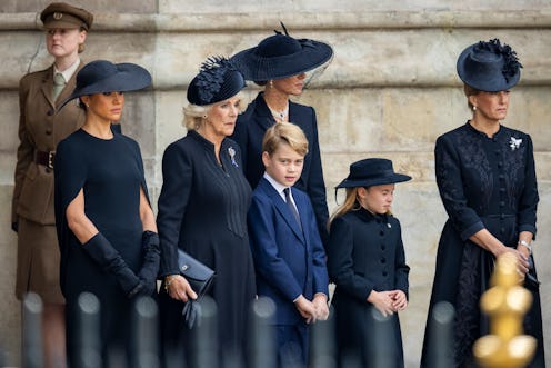 Prince George & Sophie Wessex Shared A Sweet Moment At The Queen’s Funeral