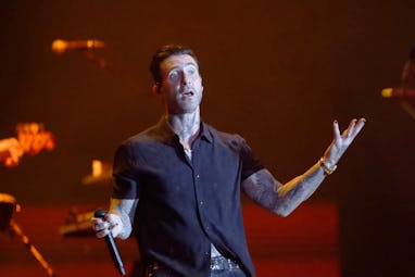 MONTERREY, MEXICO - APRIL 01: Adam Levine, singer of Maroon 5, performs during day one of Tecate Pa'...