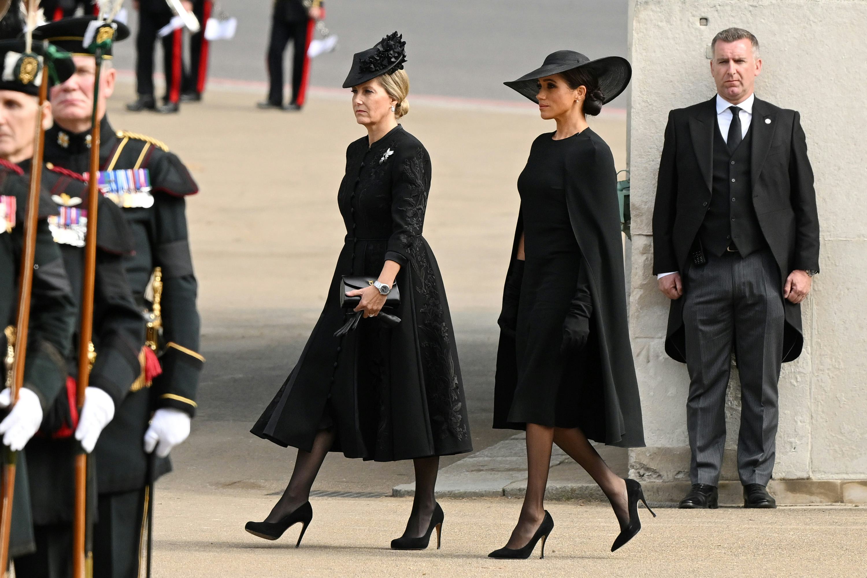Meghan Markle’s Funeral Outfit Paid Tribute To Queen Elizabeth II