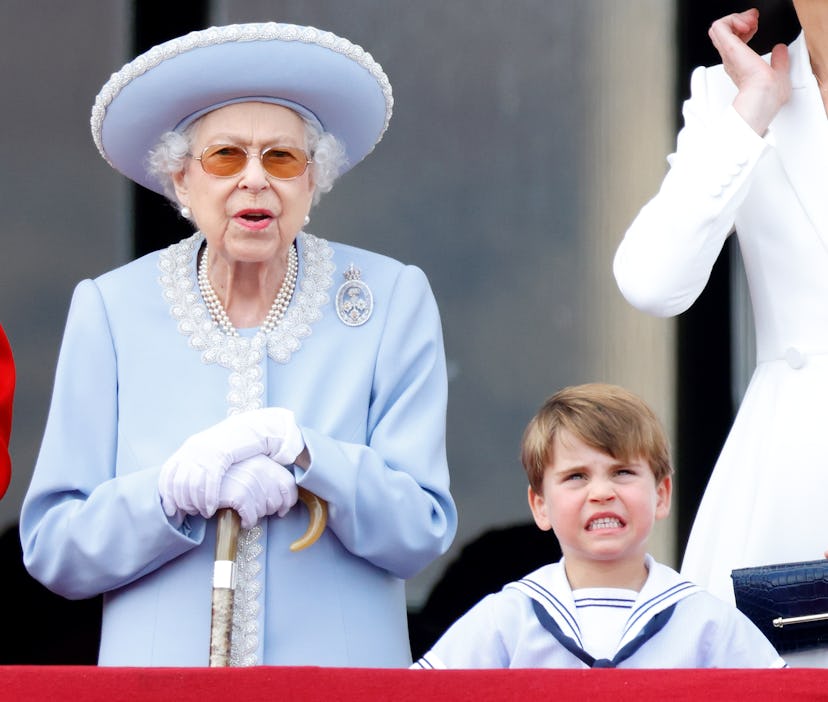 Prince Louis has lots of questions about Queen Elizabeth's death.