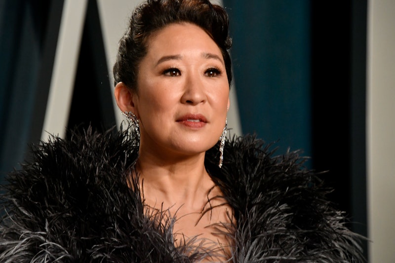 BEVERLY HILLS, CALIFORNIA - FEBRUARY 09: Sandra Oh attends the 2020 Vanity Fair Oscar Party hosted b...