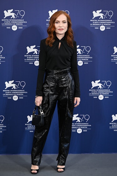 Isabelle Huppert attends the photocall for "La Syndicaliste" 