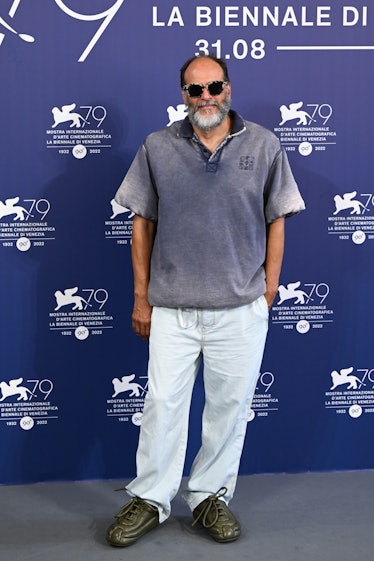 Luca Guadagnino attends the photocall for "Bones And All" 