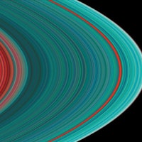 Saturn's rings were once a moon ripped apart by bizarre forces