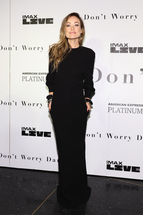 Olivia Wilde at the "Don't Worry Darling" New York screening.