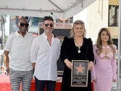 On Sept. 19, Kelly Clarkson was honored with her own star on the Hollywood Walk of Fame alongside 'A...