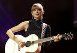 Taylor Swift performs onstage during NSAI 2022 Nashville Songwriter Awards on September 20, 2022 