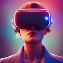 people using virtual reality glasses