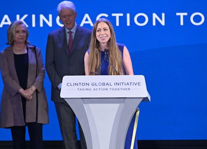 Chelsea Clinton today serves as vice chair of the Clinton Foundation, for which she works on the Cli...
