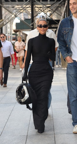 Kim Kardashian is seen on September 20, 2022 in New York.