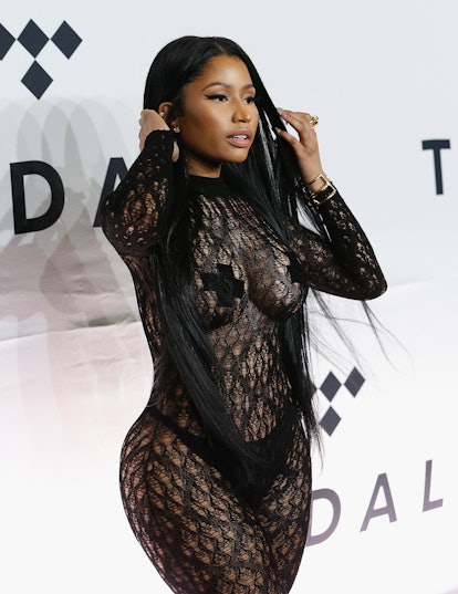Nicki Minaj  attends TIDAL X: 1015 at Barclays Center in 2016