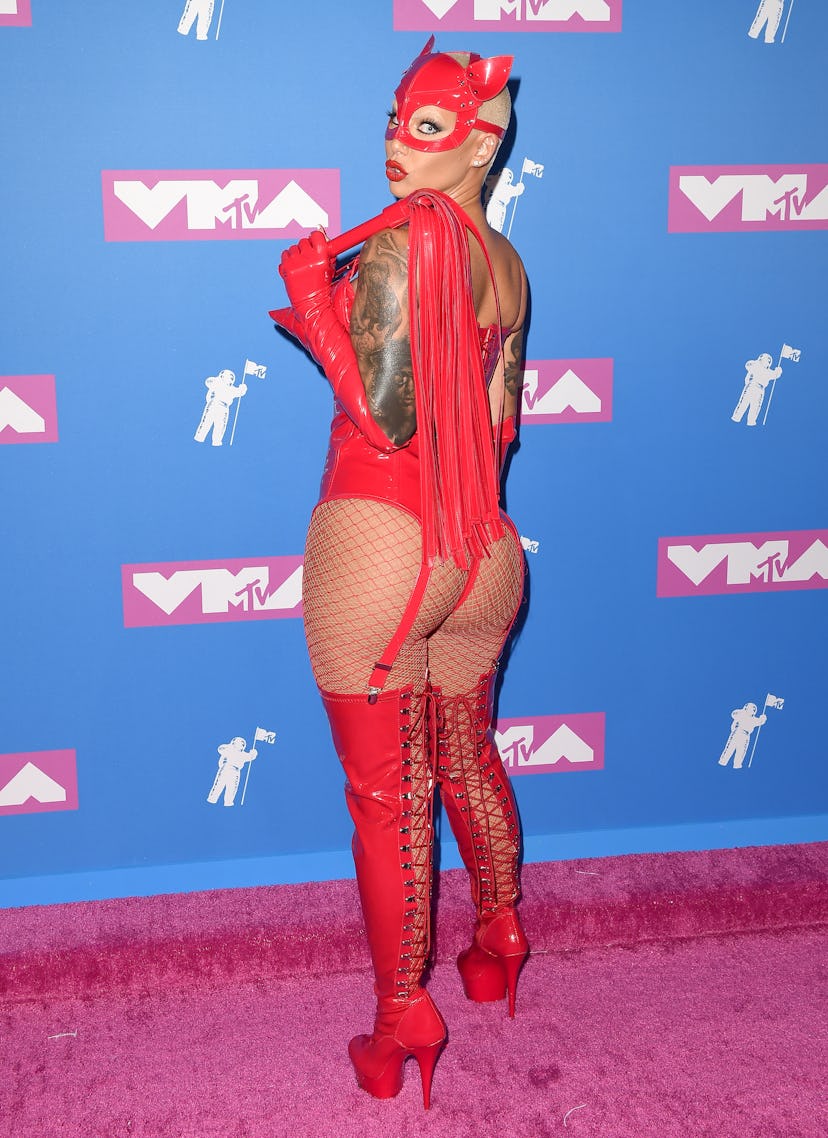  Amber Rose attends the 2018 MTV Video Music Awards