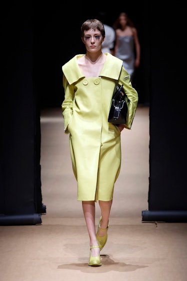 Prada Fashion Show during the Milan Fashion Week Womenswear Spring/Summer 2023 