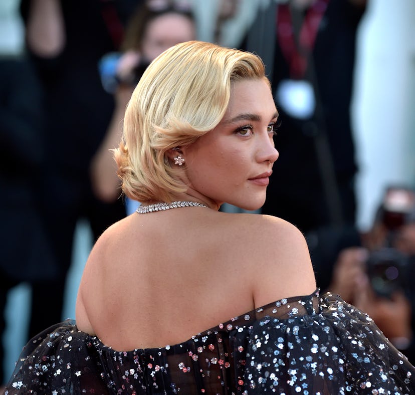 Florence Pugh's 'Don't Worry Darling' Instagram ignores feud rumors.