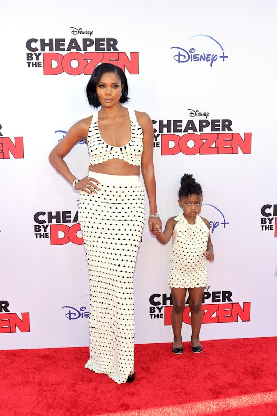 Gabrielle Union roots on her daughter Kaavia James Union Wade at her dance recitals. 