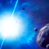 Artwork illustrating a fast-radio burst. Magnetars are types of neutron stars that have exceedingly ...