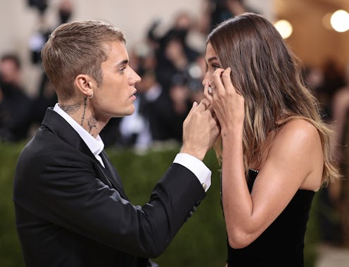 Hailey Bieber Reacts To Rumors She "Stole" Justin From Selena Gomez In A 'Call Her Daddy' Interview