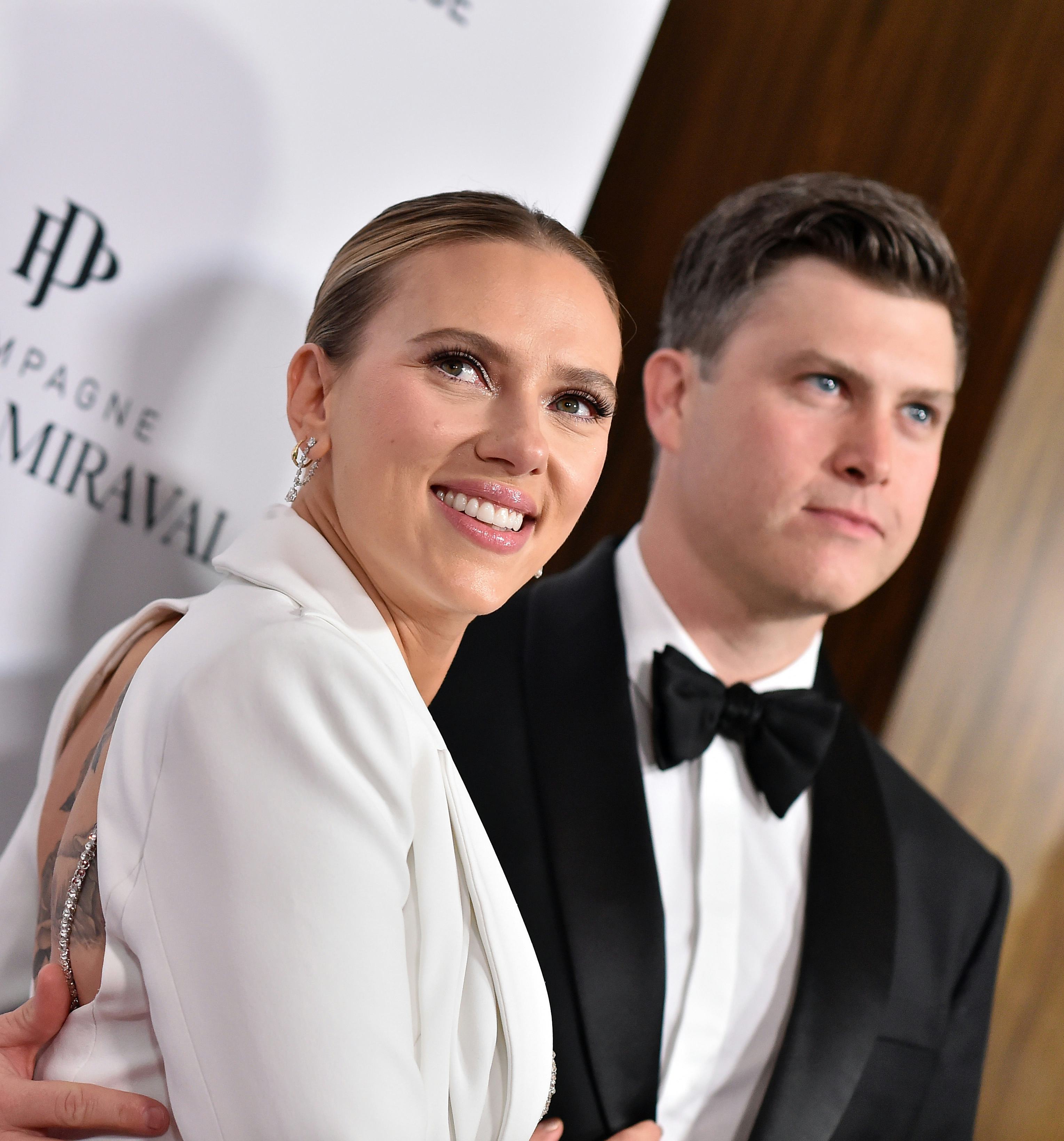 Scarlett Johansson Revealed That Her Two Kids Have Connected Names
