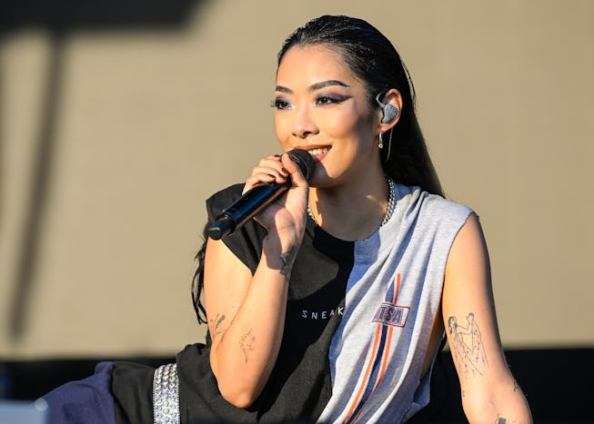 SAN FRANCISCO, CALIFORNIA - AUGUST 06: Rina Sawayama performs on Day 2 of Outside Lands Music And Ar...