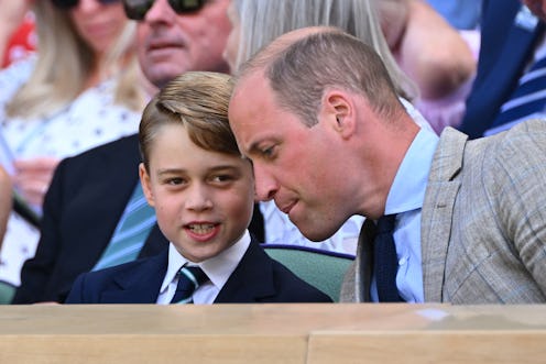 Prince George made a cheeky comment about Prince William. 