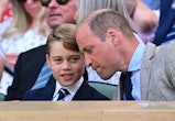 Prince George made a cheeky comment about Prince William. 