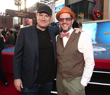 HOLLYWOOD, CA - JUNE 28: EExecutive Producer Kevin Feige, President of Marvel Studios and Composer ...