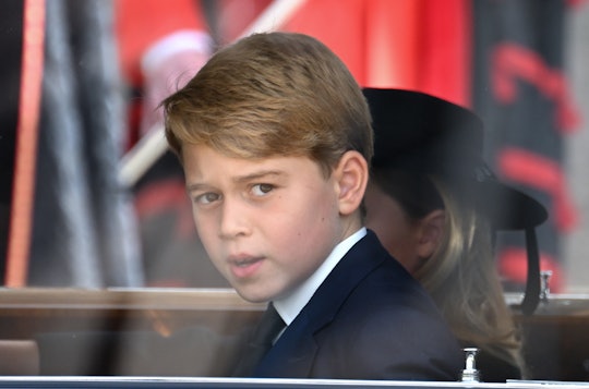 Prince George got in a fight at school.