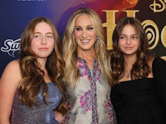 Sarah Jessica Parker attended the 'Hocus Pocus 2' premiere with her two daughters and husband, Matth...