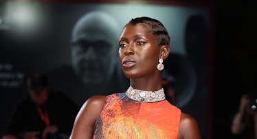 Jodie Turner-Smith attends the "Bardo" red carpet 