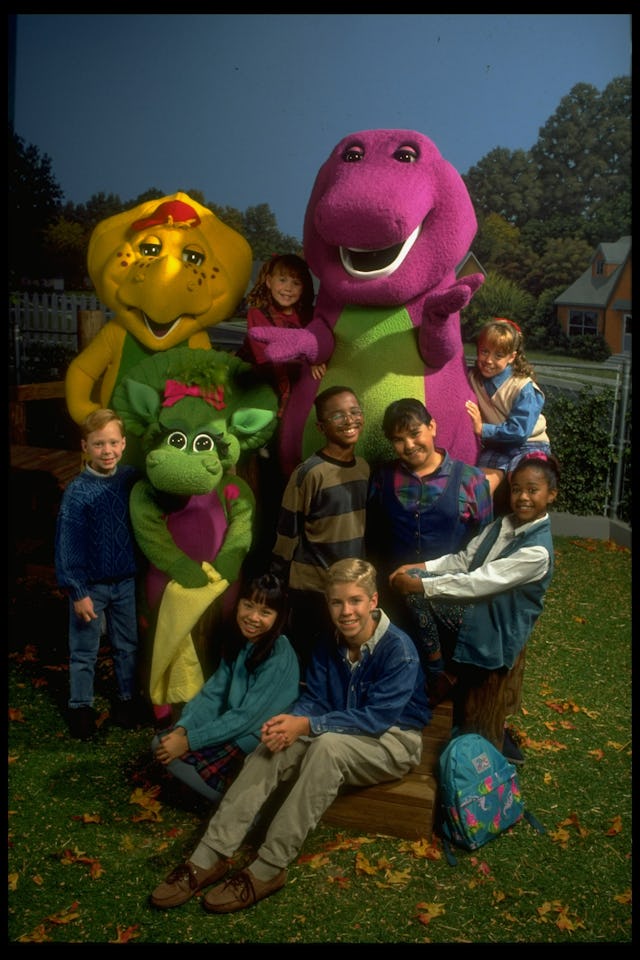 A ew Barney The Dinosaur docuseries reveals the real story behind the famed 90s show.