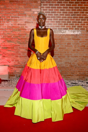 Jodie Turner-Smith attends the amfAR Venice Gala 2022 