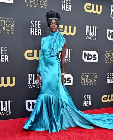 Jodie Turner-Smith attends the 27th Annual Critics Choice Awards 