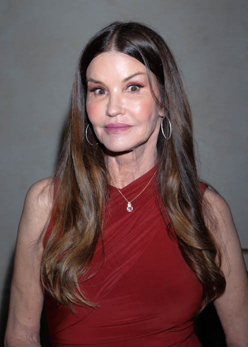 LOS ANGELES, CALIFORNIA – APRIL 25: Janice Dickinson attends Charmaine Blake’s Oscar Viewing Dinner…