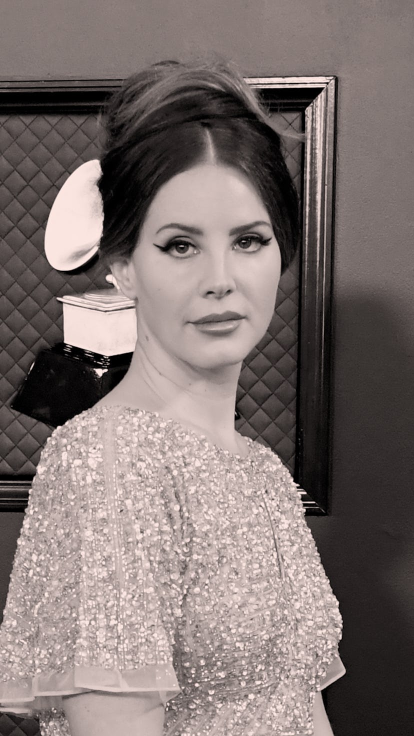 LOS ANGELES, CALIFORNIA - JANUARY 26: Lana Del Rey attends the 62nd Annual GRAMMY Awards at Staples ...