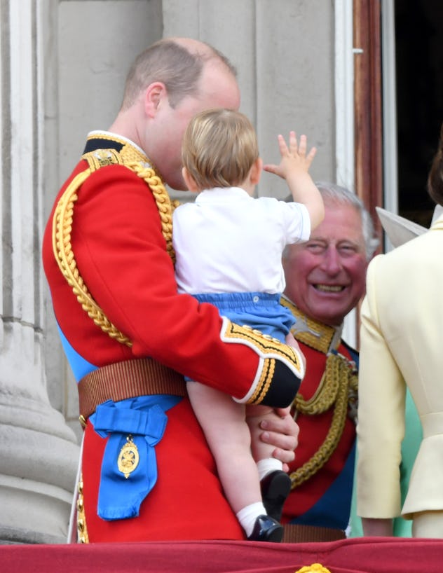 Prince Louis is all about his grandfather.