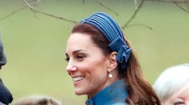 Wear padded headbands like Kate Middleton wore alongside Prince William, Duke of Cambridge and Cathe...