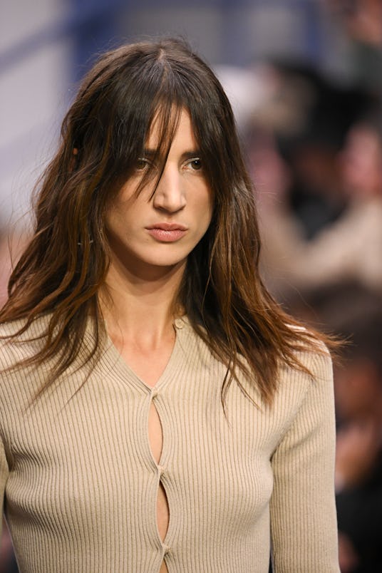 MILAN, ITALY - SEPTEMBER 21: A model walks the runway during the Fendi Ready to Wear Spring/Summer 2...