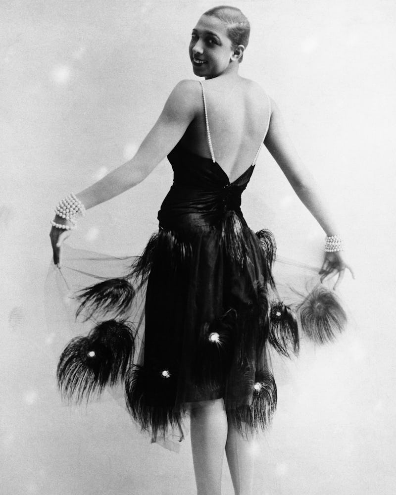 Josephine Baker in a flapper dress