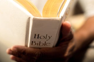 reading bible ~ shot with canon eos rp