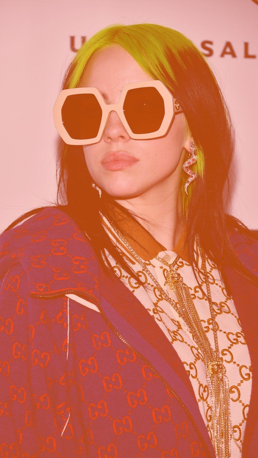 LOS ANGELES, CALIFORNIA - JANUARY 26: Billie Eilish attends the Universal Music Group's 2020 Grammy ...