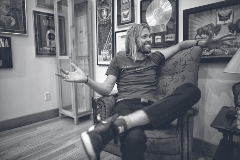 Northridge, CA - November 08:Foo Fighters drummer Taylor Hawkins, who died of a reported drug overdo...