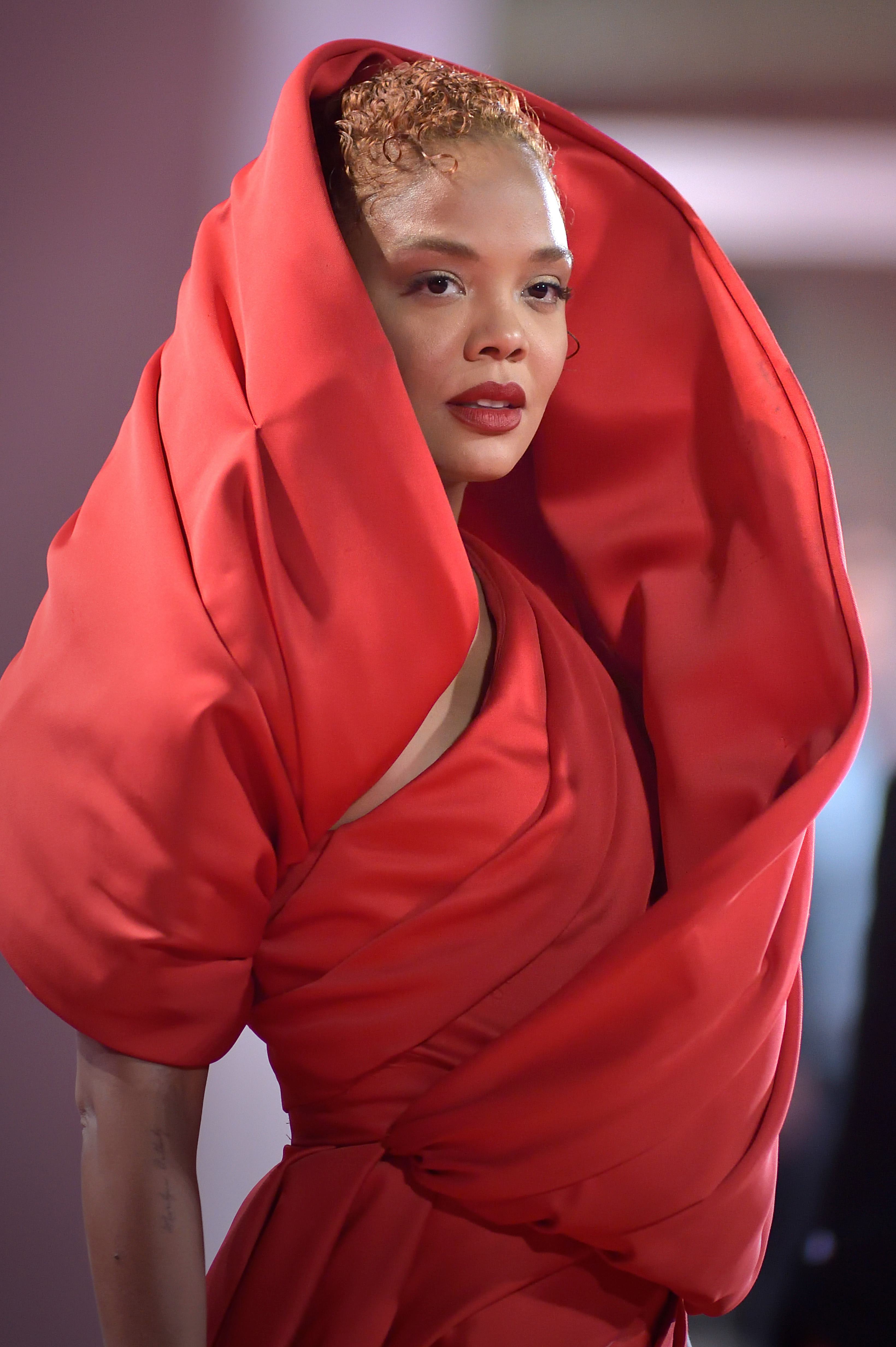 Tessa Thompson at the 79 Venice International Film Festival 2022.