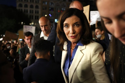 Who is running for NY governor? The New York governor candidates are female Governor Kathy Hochul an...