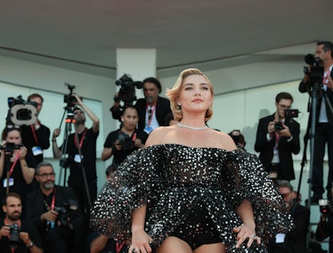 English actress Florence Pugh at the 79 Venice International Film Festival 2022. Don't Worry Darling...