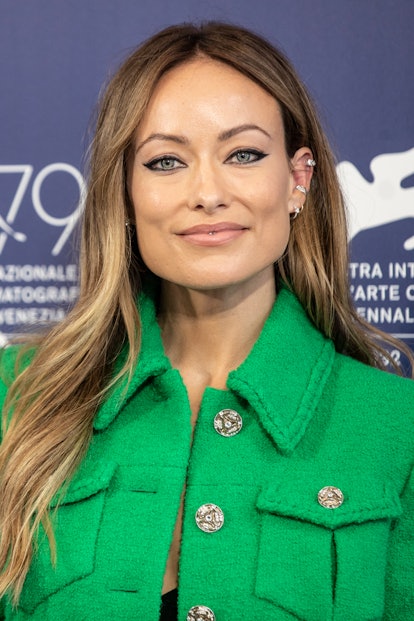 Olivia Wilde attended the photocall for 'Don't Worry Darling' at the 79th Venice International Film ...
