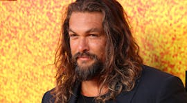 Before Jason Momoa's 2022 haircut, the actor had long hair and attended Apple TV+ original series "S...
