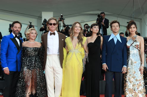 Nick Kroll, Florence Pugh, Chris Pine, Olivia Wilde, Sydney Chandle, Harry Styles and Gemma Chan at ...